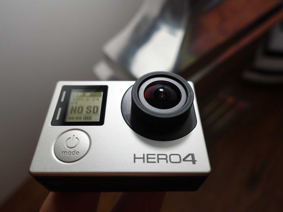 GoPro Hero 4 Silver, JAK NOWA + (nurkowanie i rower)