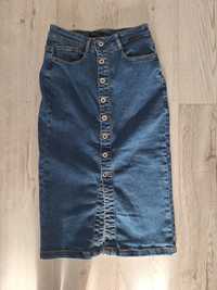 Spódnica midi jeans