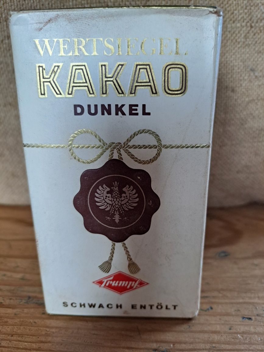 Stare kolekcjonerskie niemieckie kakao Dunkel 3