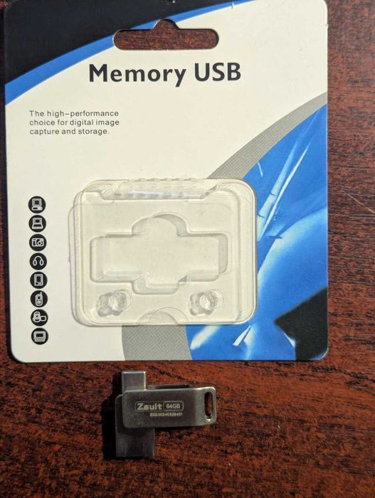 Флешка USB Z-Suit в асортименті 2/4/8/32/64 ГБ. Від 90 гр. Брендування