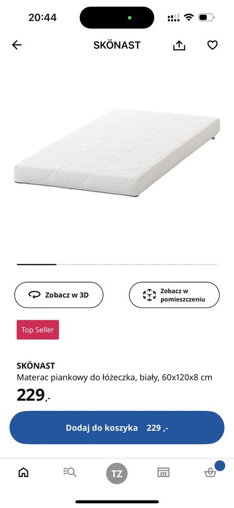 łóżeczko dziecięce