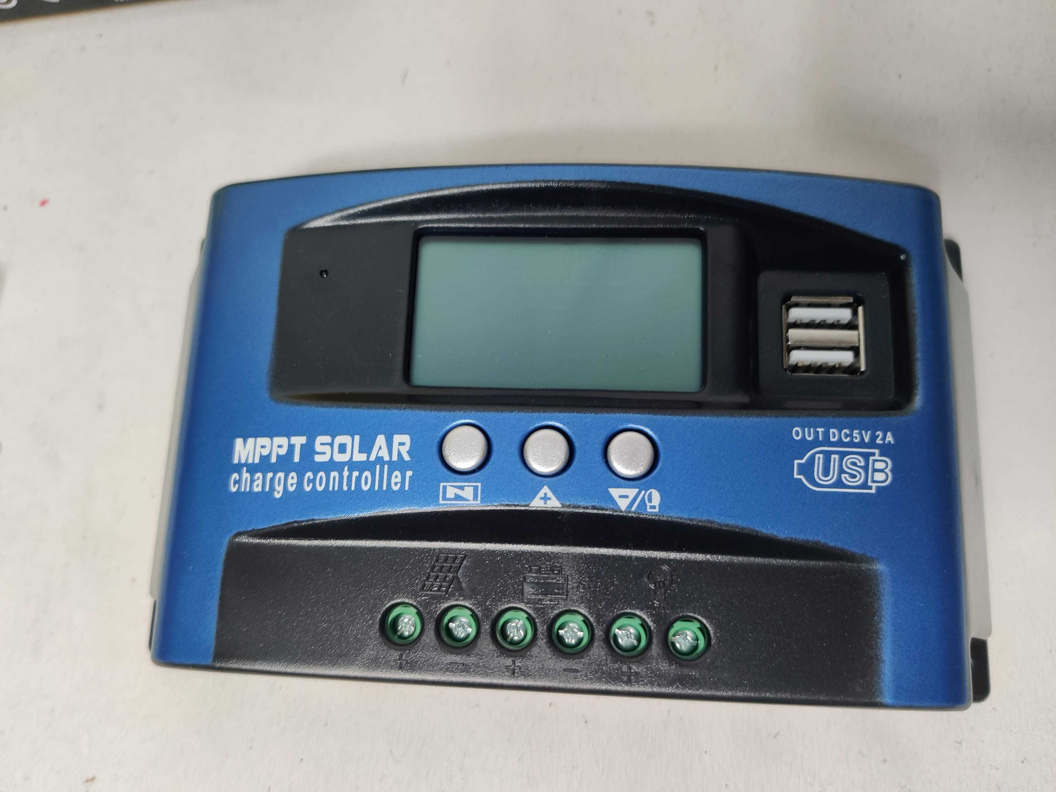 Controlador de Carga Solar MPPT * 30A - 100A * 12V / 24V