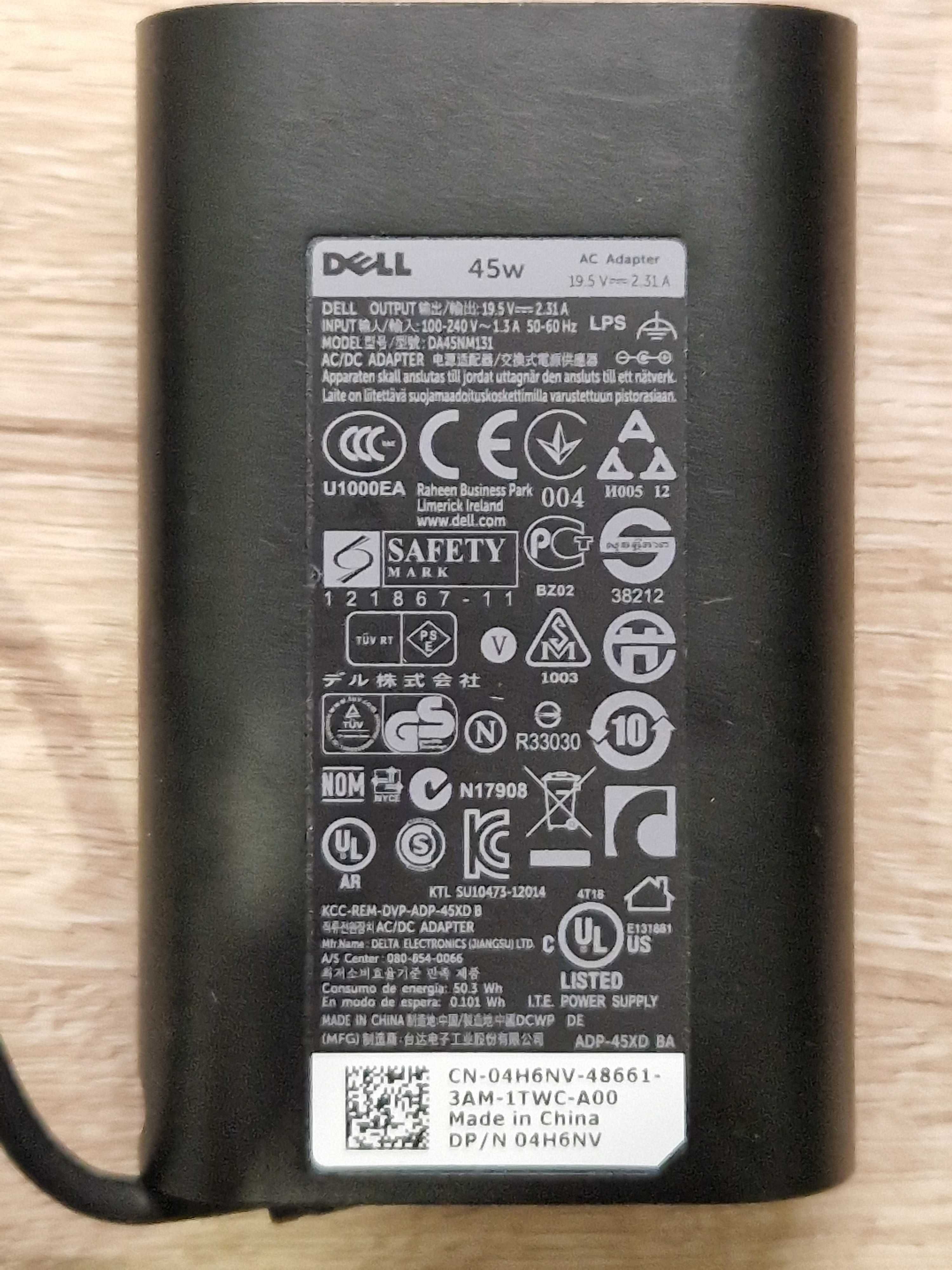 Zasilacz Dell 45W DA45NM131