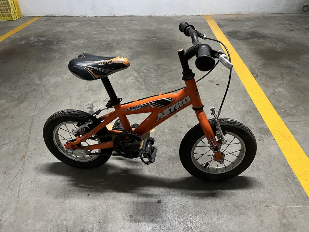 Bicicleta Astro Laranja de criança