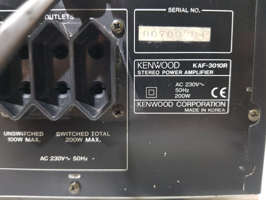 Стерео підсилювач/усилитель Kenwood KAF-3010R  2х100Вт б/у з Німеччини