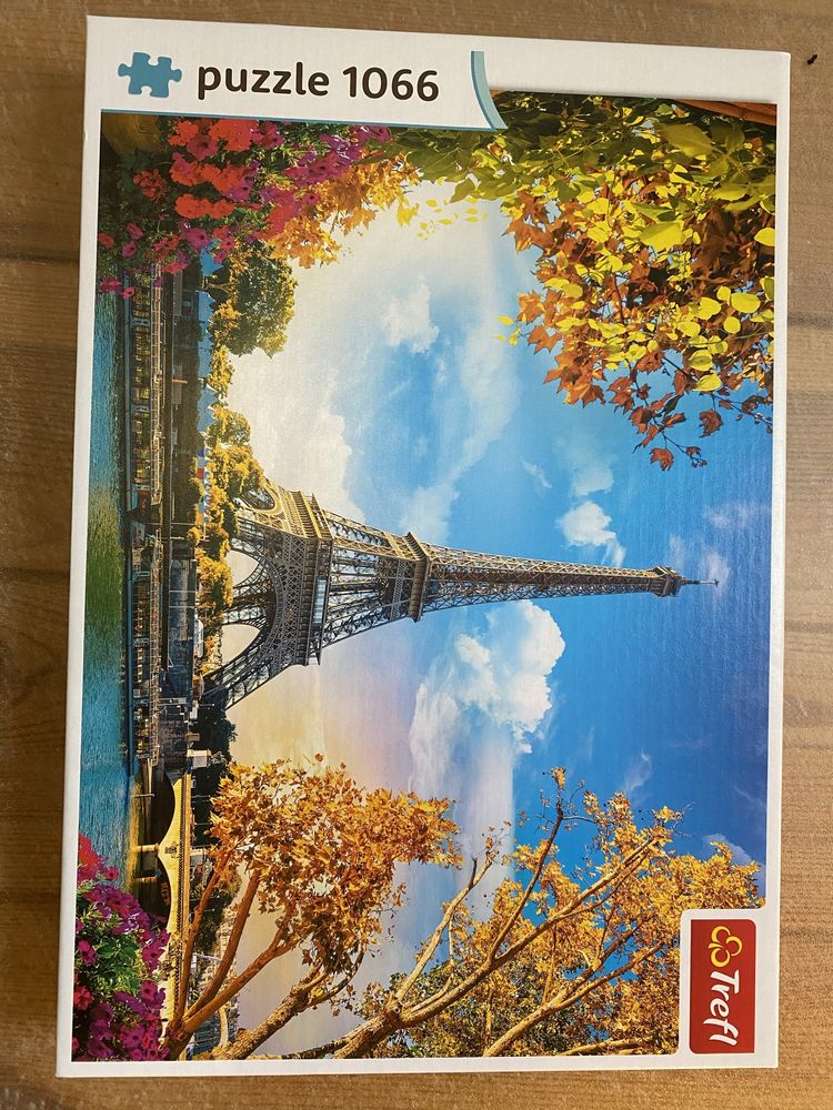 Puzzle 1066 Trefl Wieża Eiffla Paryż