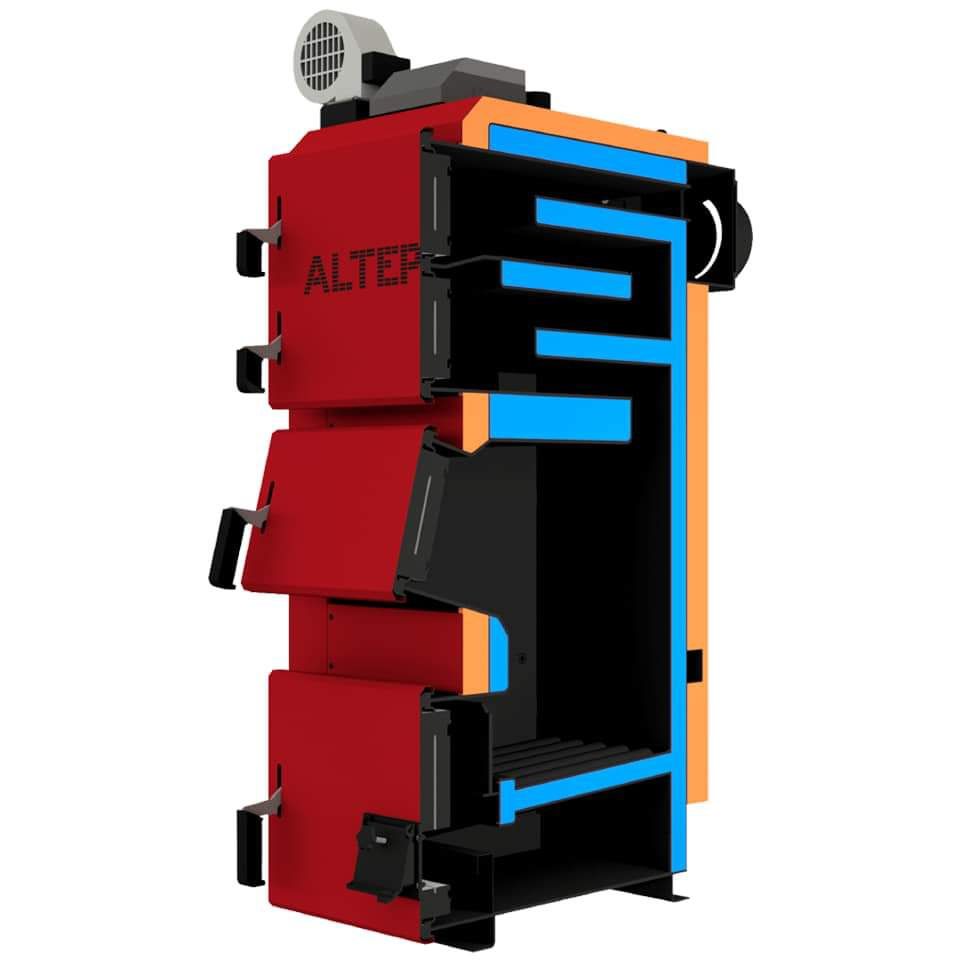 ‼️ALTEP DUO PLUS . Твердопаливний Котел Тривалого Горіння АЛЬТЕП 6мм.
