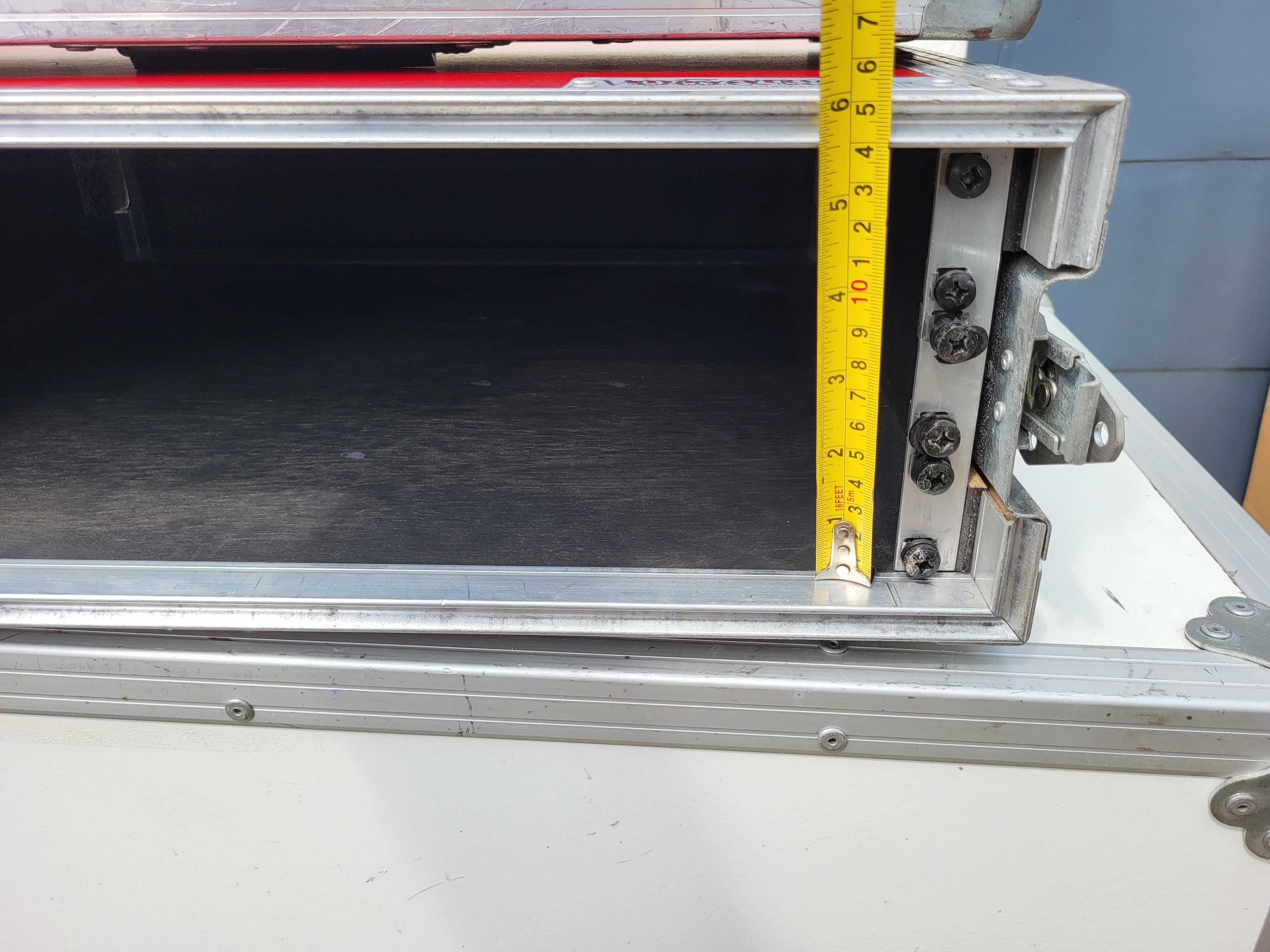 RACK 3U 19cali 1x szyna 49cm do klapy Double Door