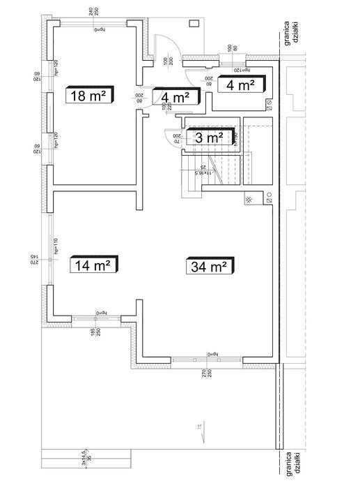 Działka przy ul. Belwederskiej z rozpoczętą budową domu