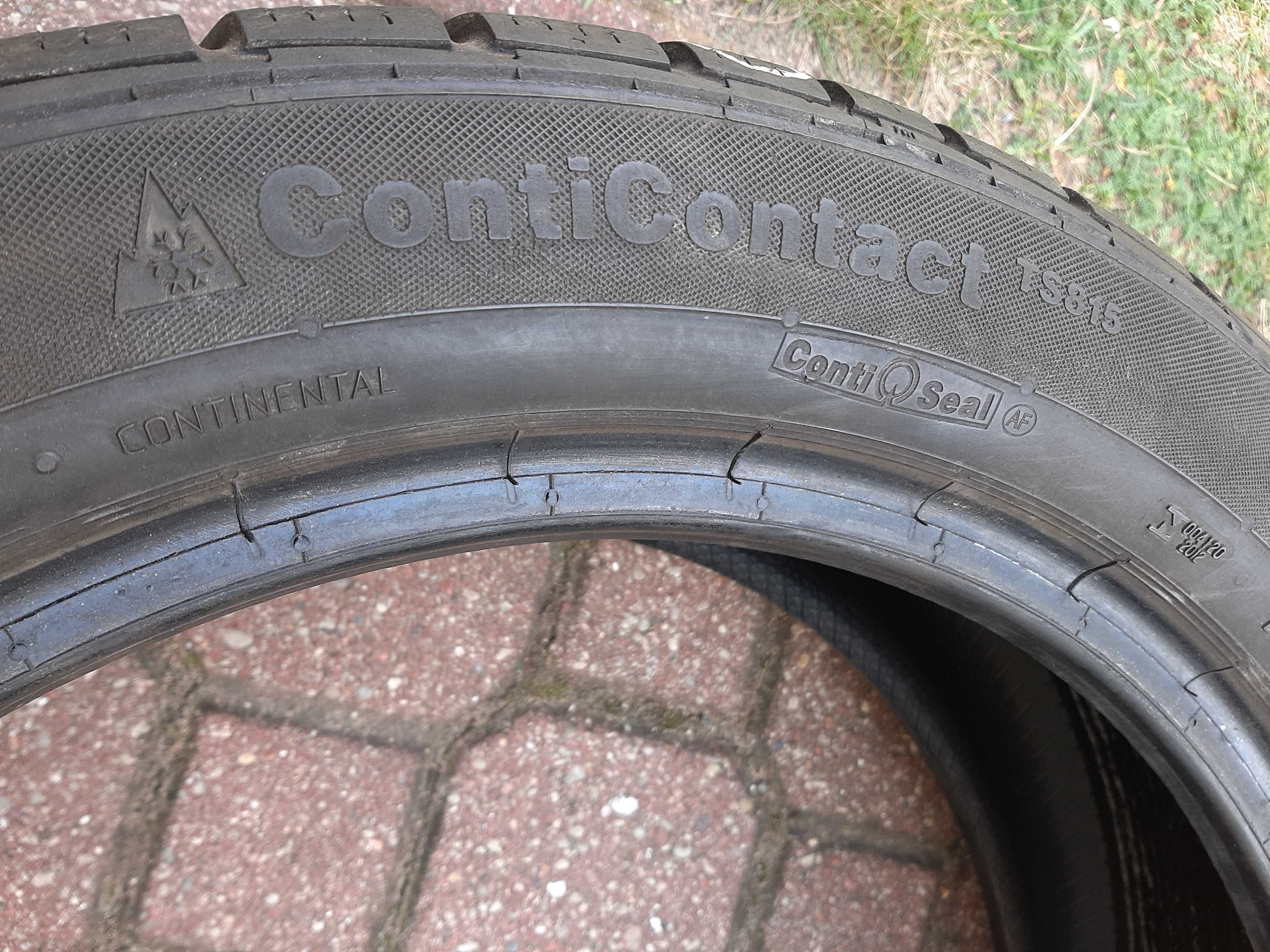 2x Opony zimowe 205/50r17 Continental ContiContsct TS815 /2018r 8mm