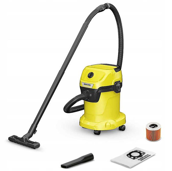 NOWY Odkurzacz Przemysłowy Karcher Mocny Budowlany Sucho Mokro 17l