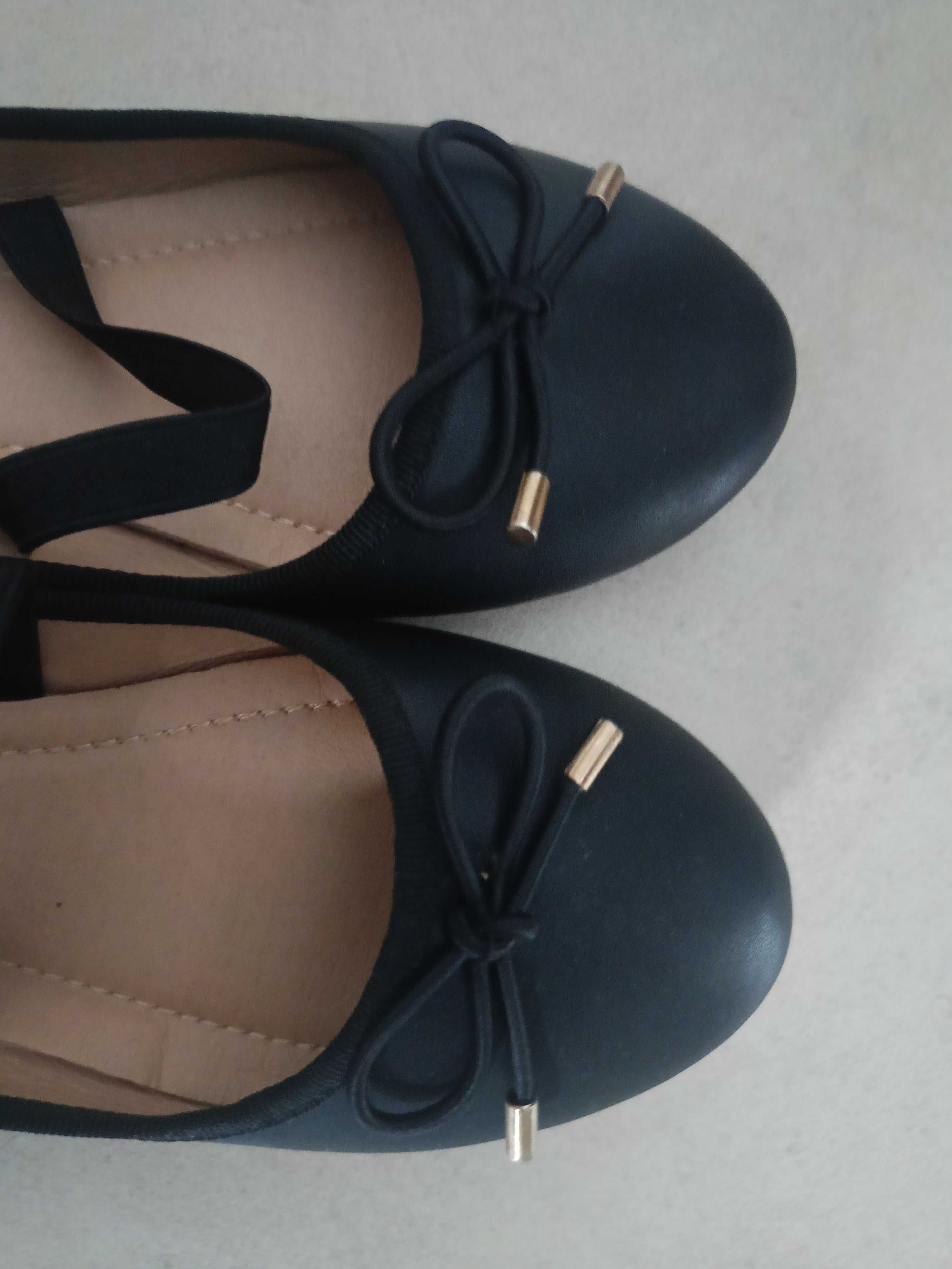 Baleriny czarne 36