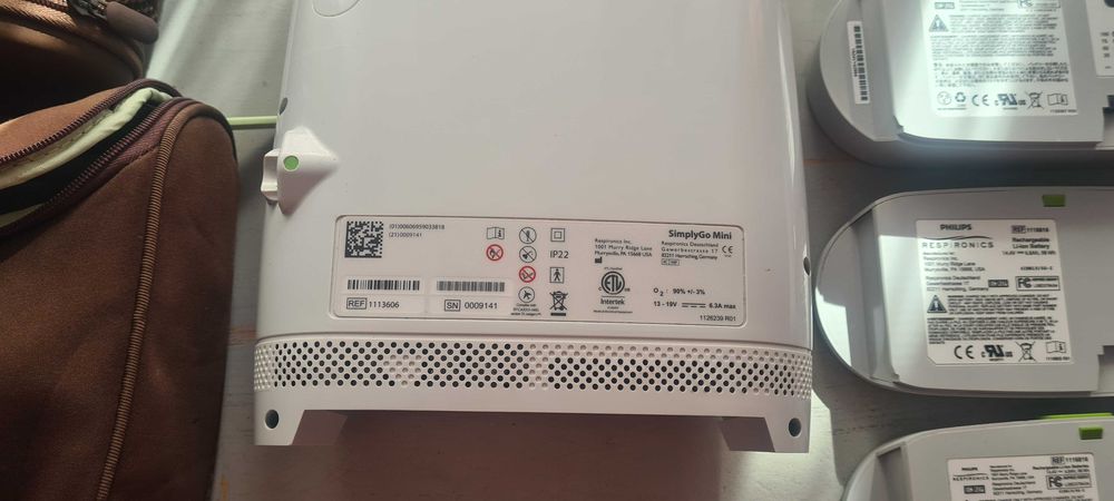 Przenośny koncentrator tlenu  Simply Go Mini używany