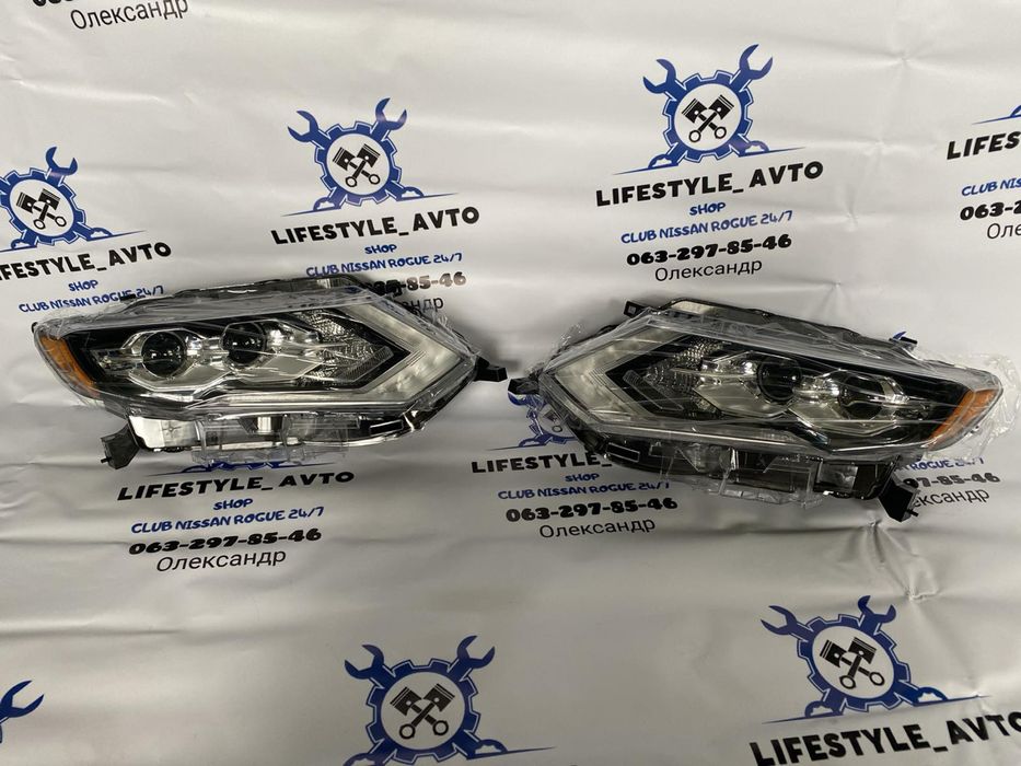 Противотуманки Nissan Rogue 2017 2018 2019 2020 Туманка левая туманка