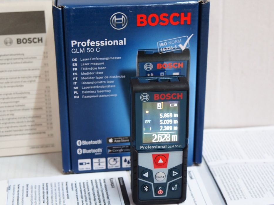 BOSCH GLM 50 C dalmierz laserowy laser miarka leica miara