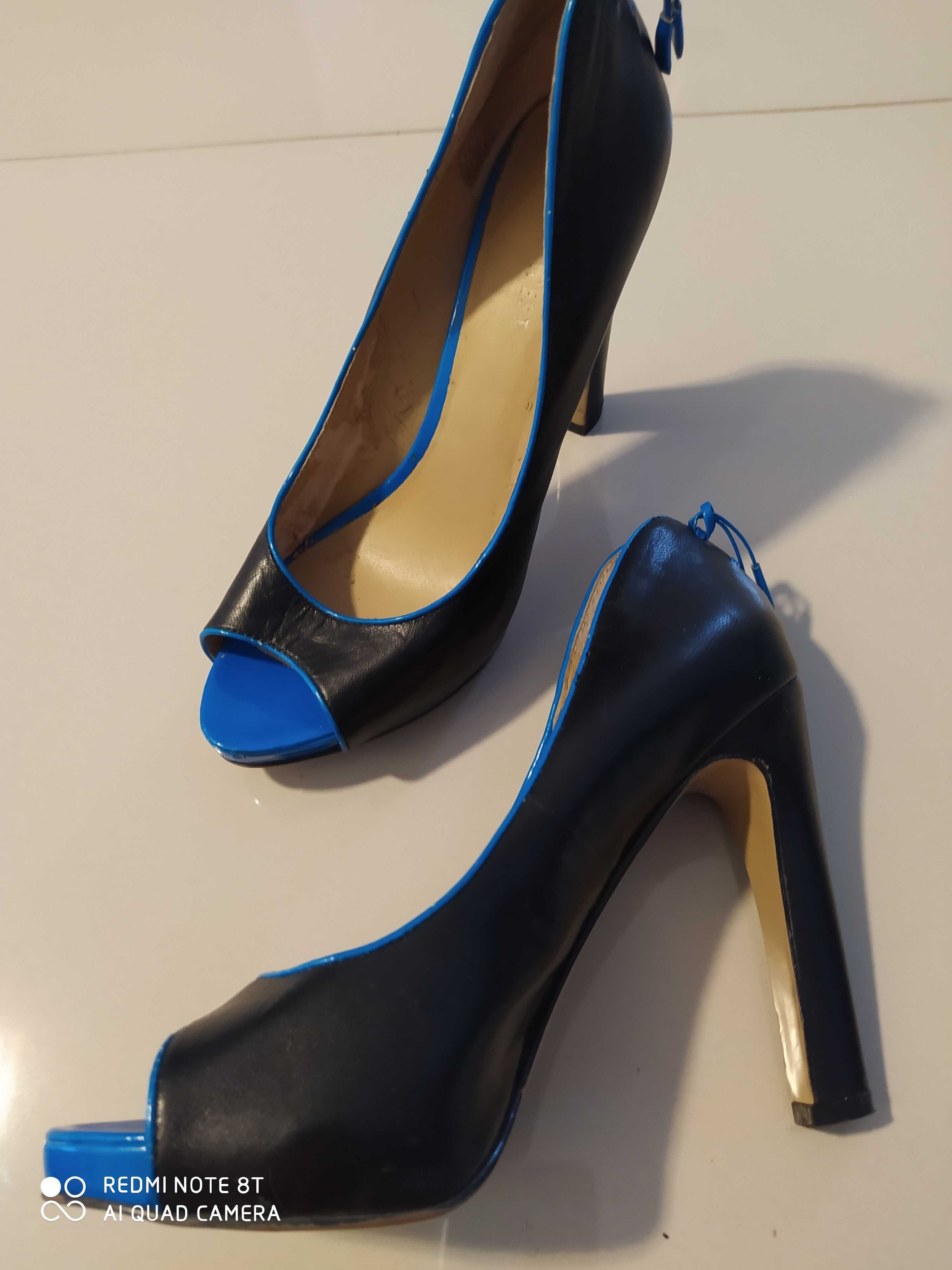 Buty na wysokim obcasie Nine West rozm. 38.