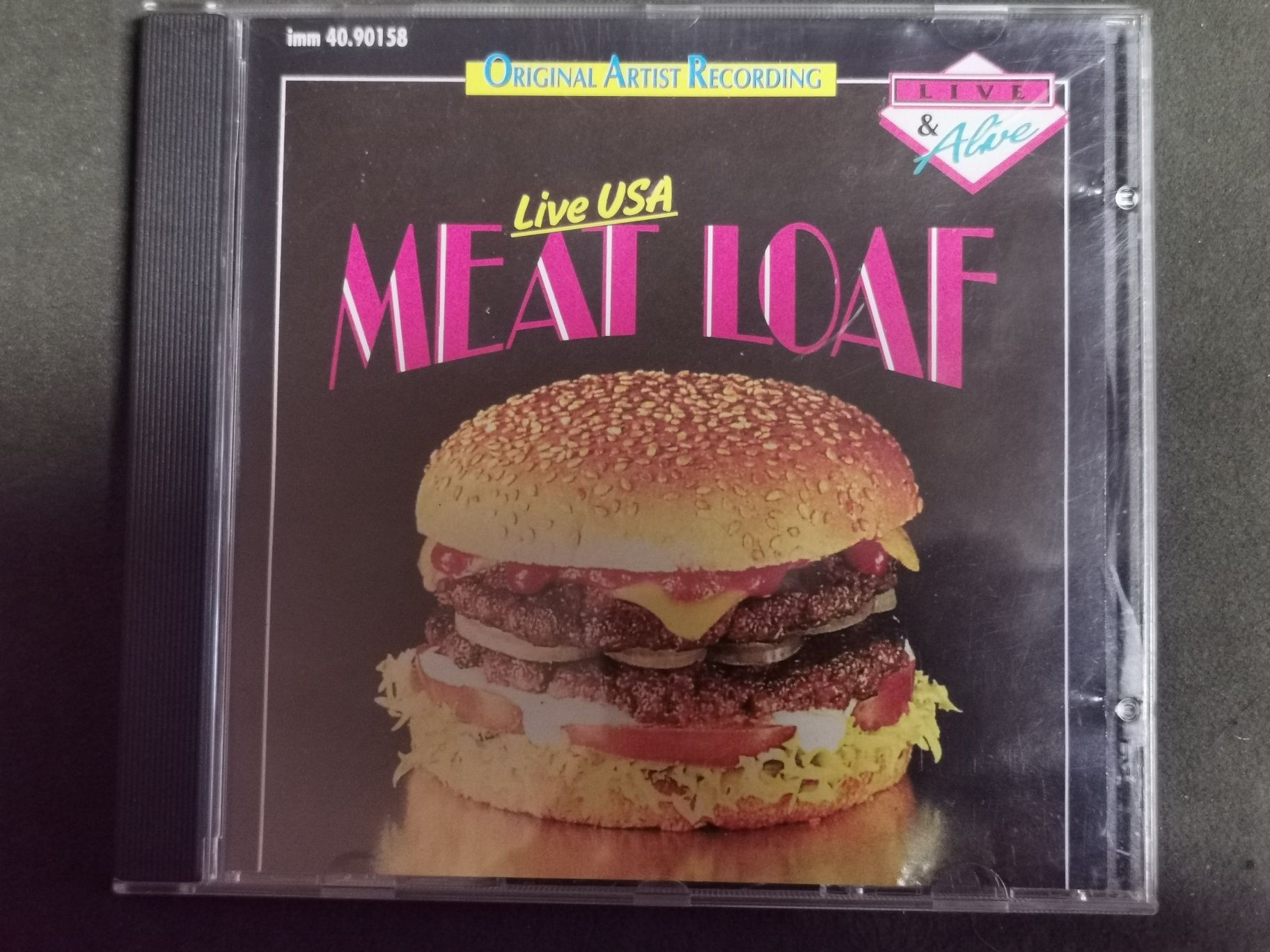 Meat Loaf - Live&Alive USA 1991. AAD, DR=12 dB