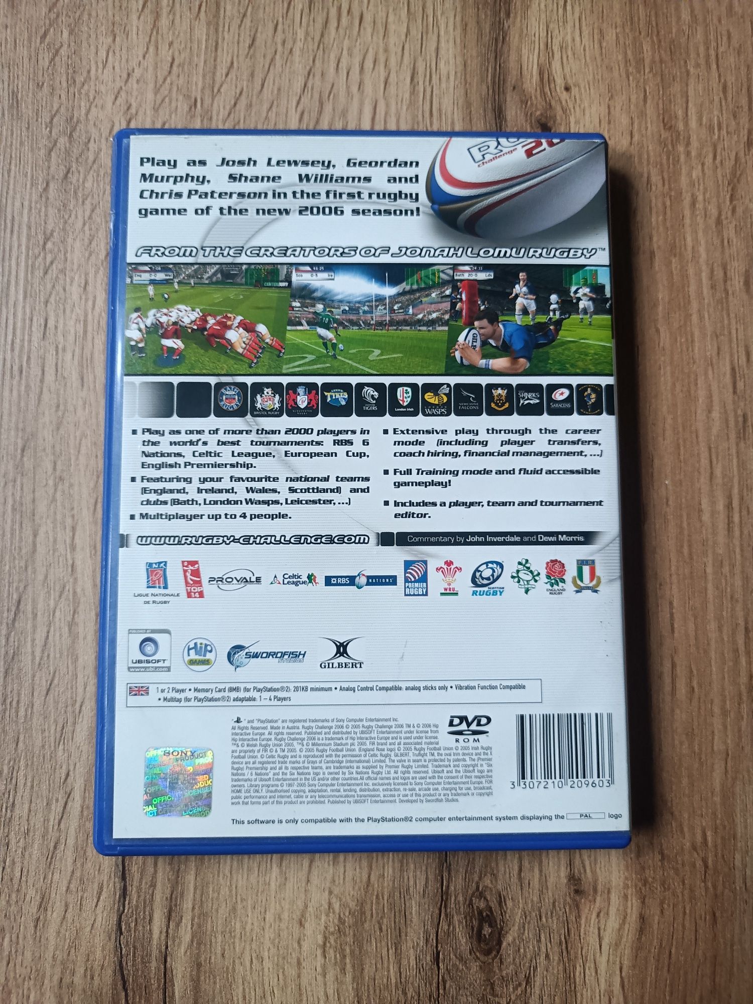 Rugby Challenge 2006 PS2