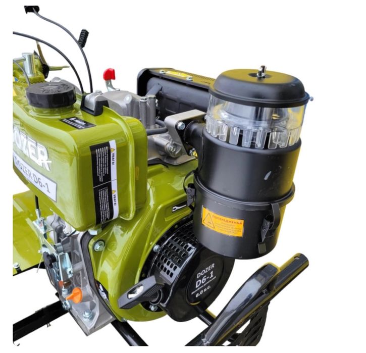 Мотоблок DOZER D6-1 дизельний 6 к.с.