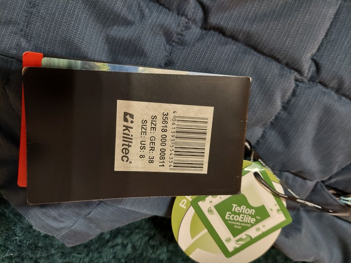 Damska kurtka zimowa parka Killtec Skane Wmn Quilted Prk o granat r.38