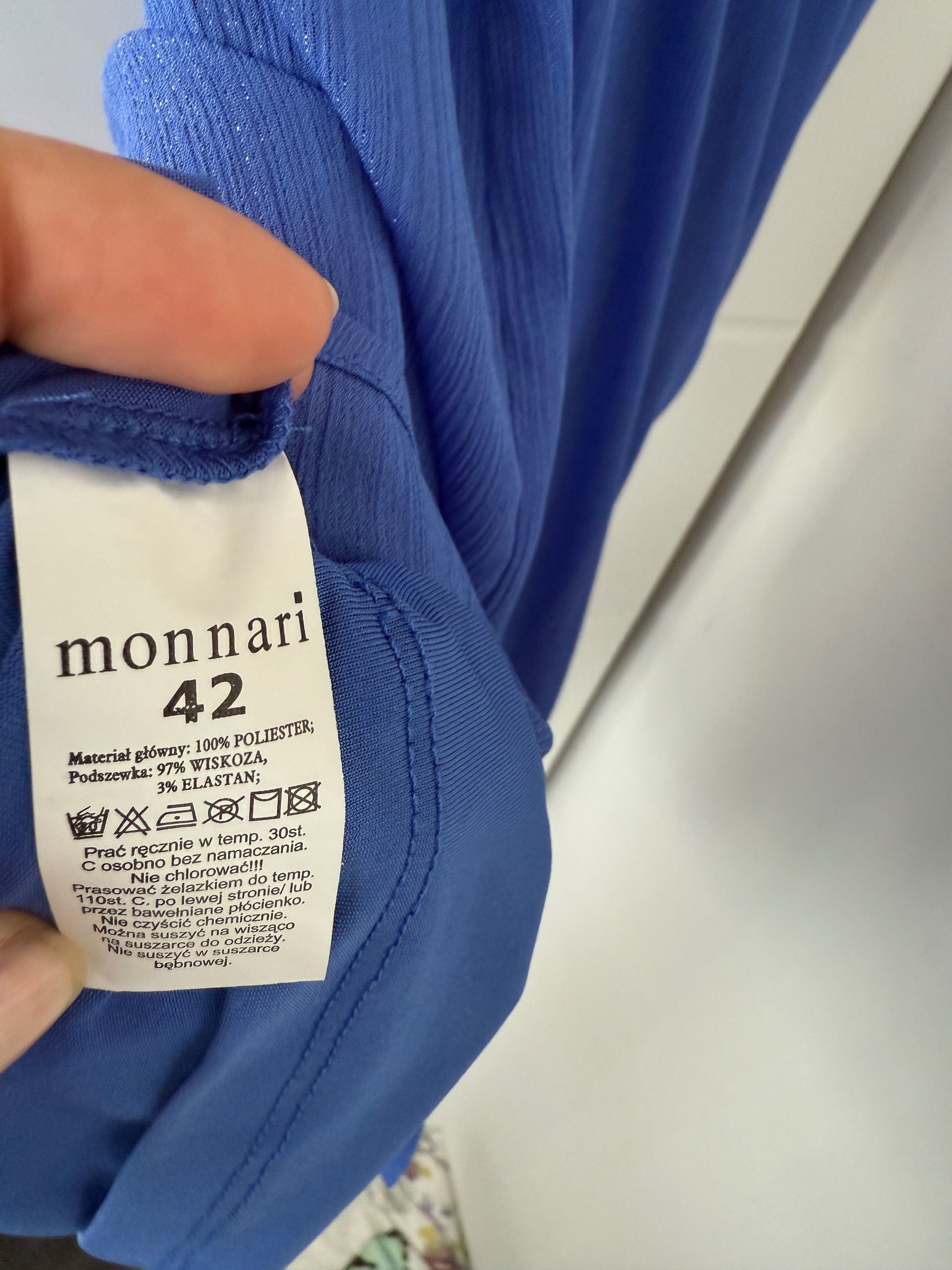 sukienka niebieska Monnari 42