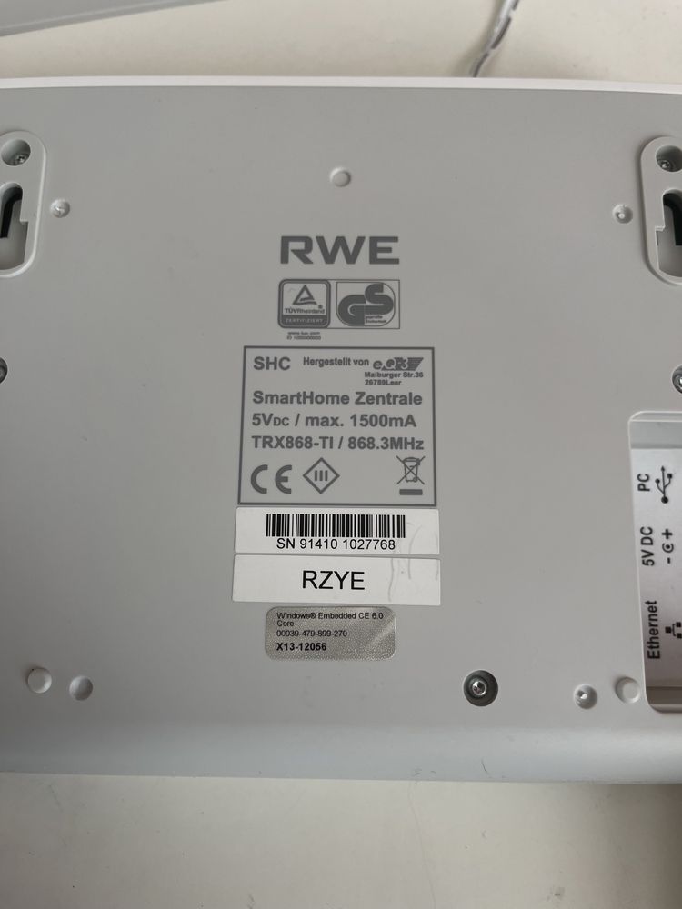 RWE SmartHome Германия Оригинал