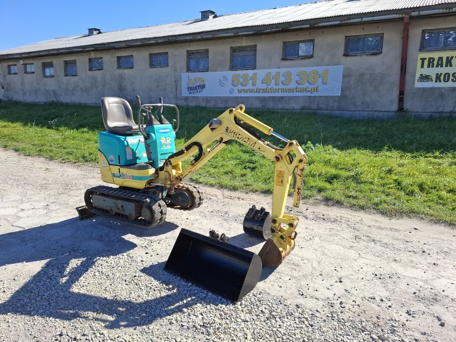 Mini Koparka Yanmar SV 08  12km  rozsuwane gąsienice 3 łyżki
