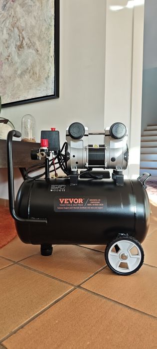 Compressor ar 30l silencioso VEVOR