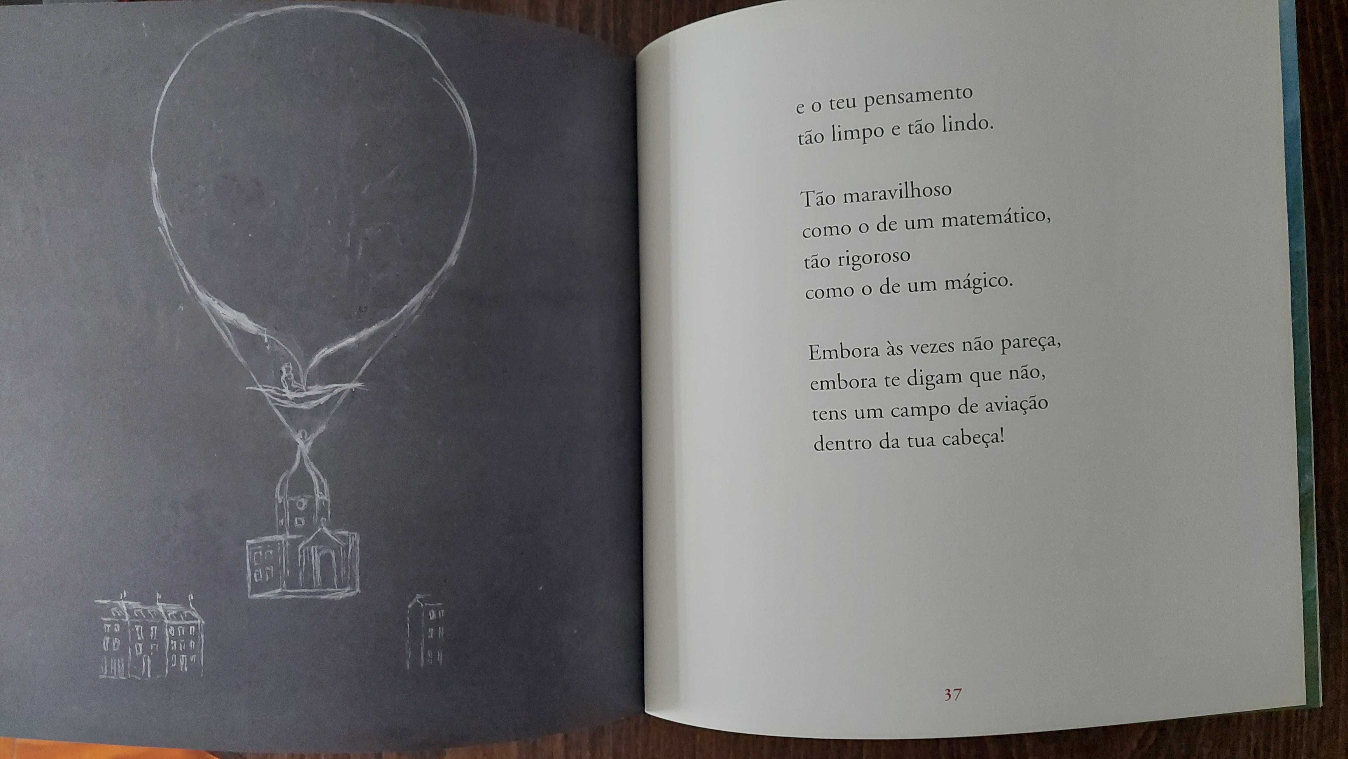 Livro ilustrado para crianças "O Pássaro da Cabeça"