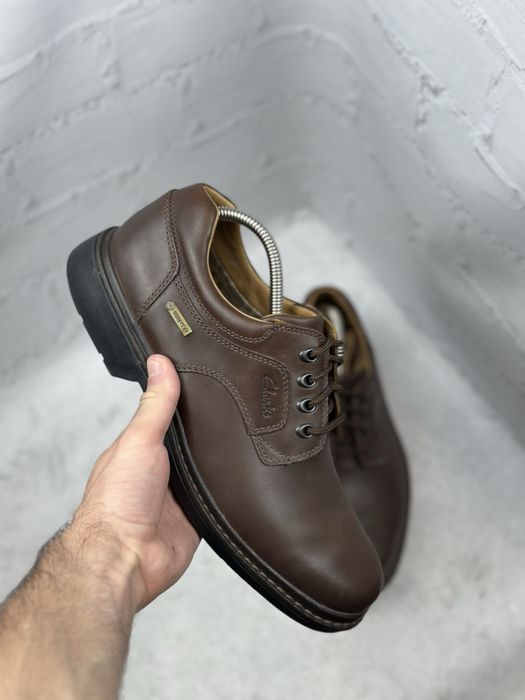 Чоловічі шкіряні черевики Clarks Gore-Tex 42p