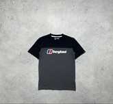 Мужская Футболка Berghaus С Большим Логотипом Оригинал Идеал S Размер