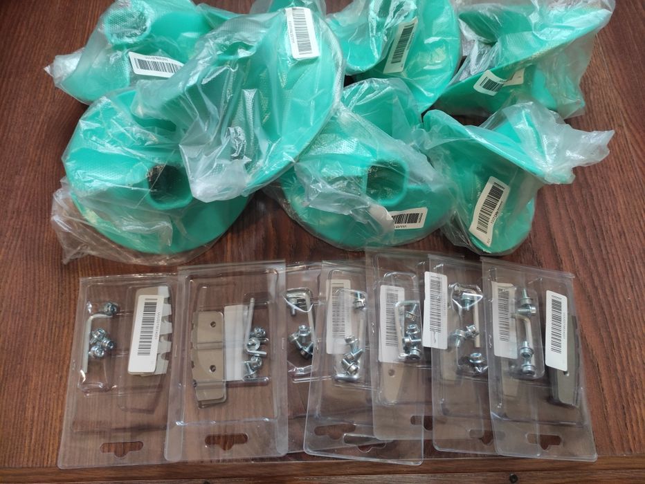 Ледобур шнек пластиковый, лопасти шнека, ножи 150