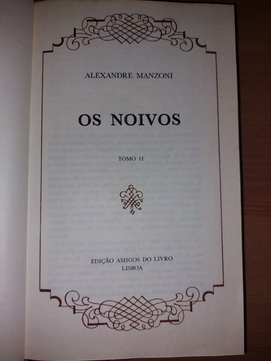 C - Clássicos Lit. Mundial - Os Noivos - Alexandre Manzoni (B)