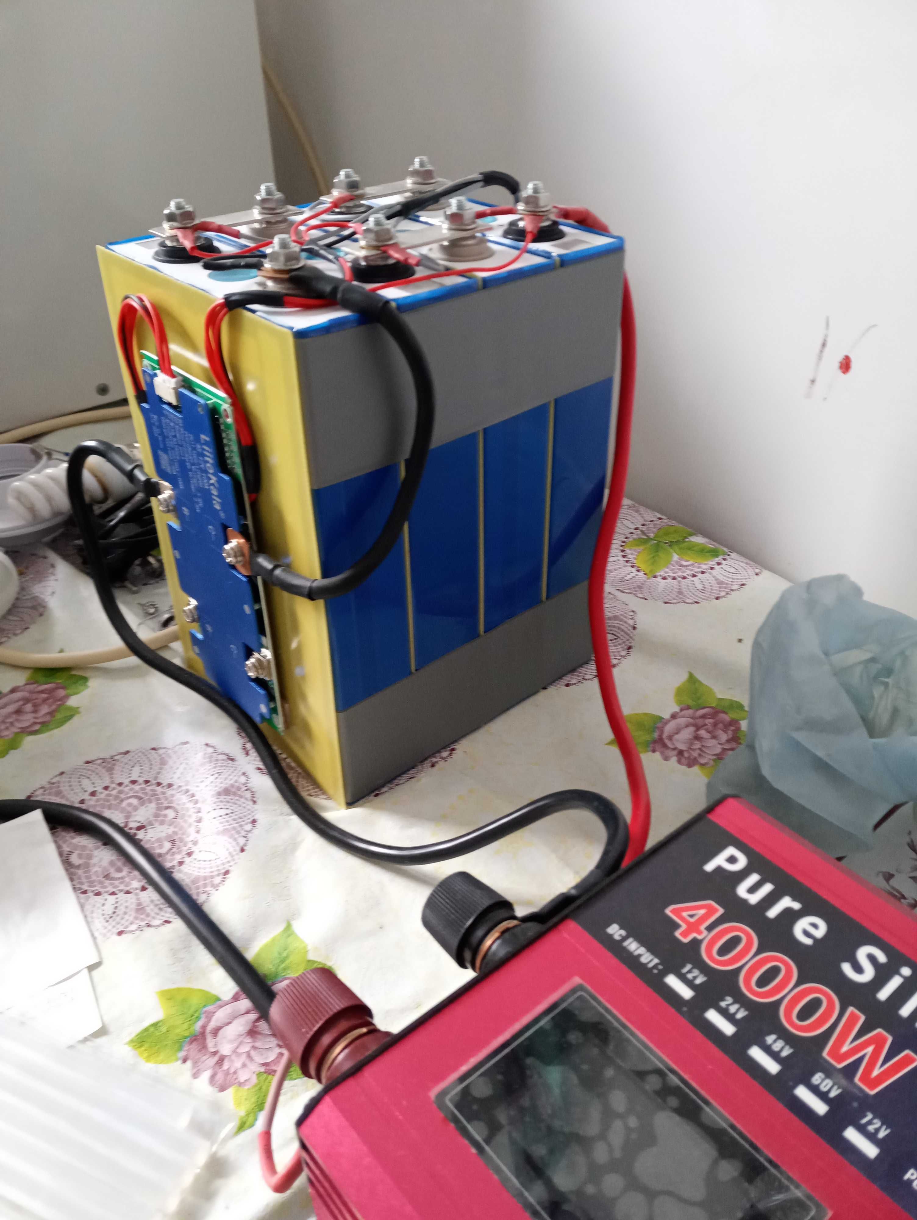 LiFePO4 сборка 12в 105 Ah