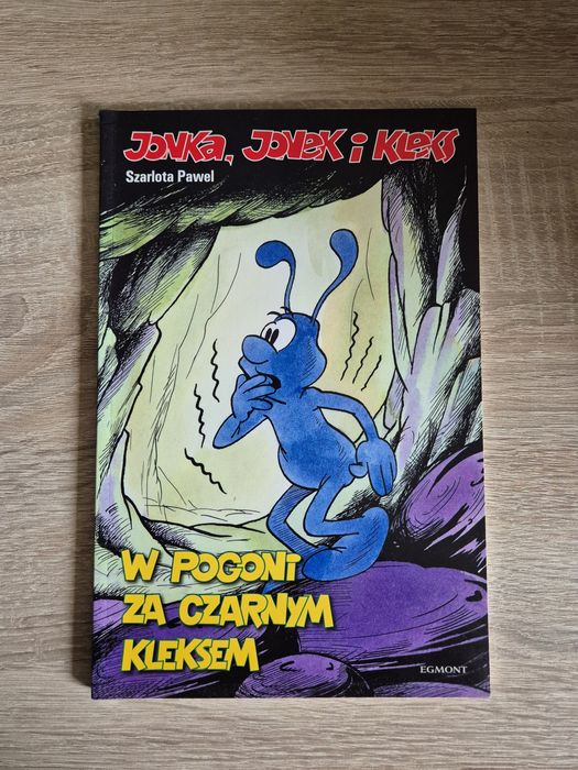 W Pogoni za czarnym kleksem wydawnictwo Egmont