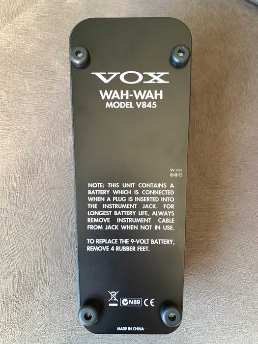 Pedal Wha Wha Vox V845