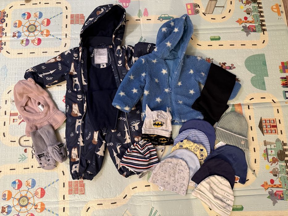 Zestaw paczka paka ubranek dla niemowlaka 62-74