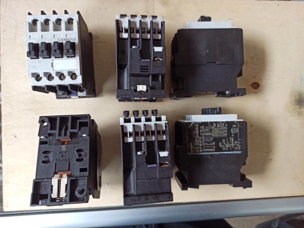 Контактор, Пускатель электромагнитный Siemens 3TF3010 9A 24V AC