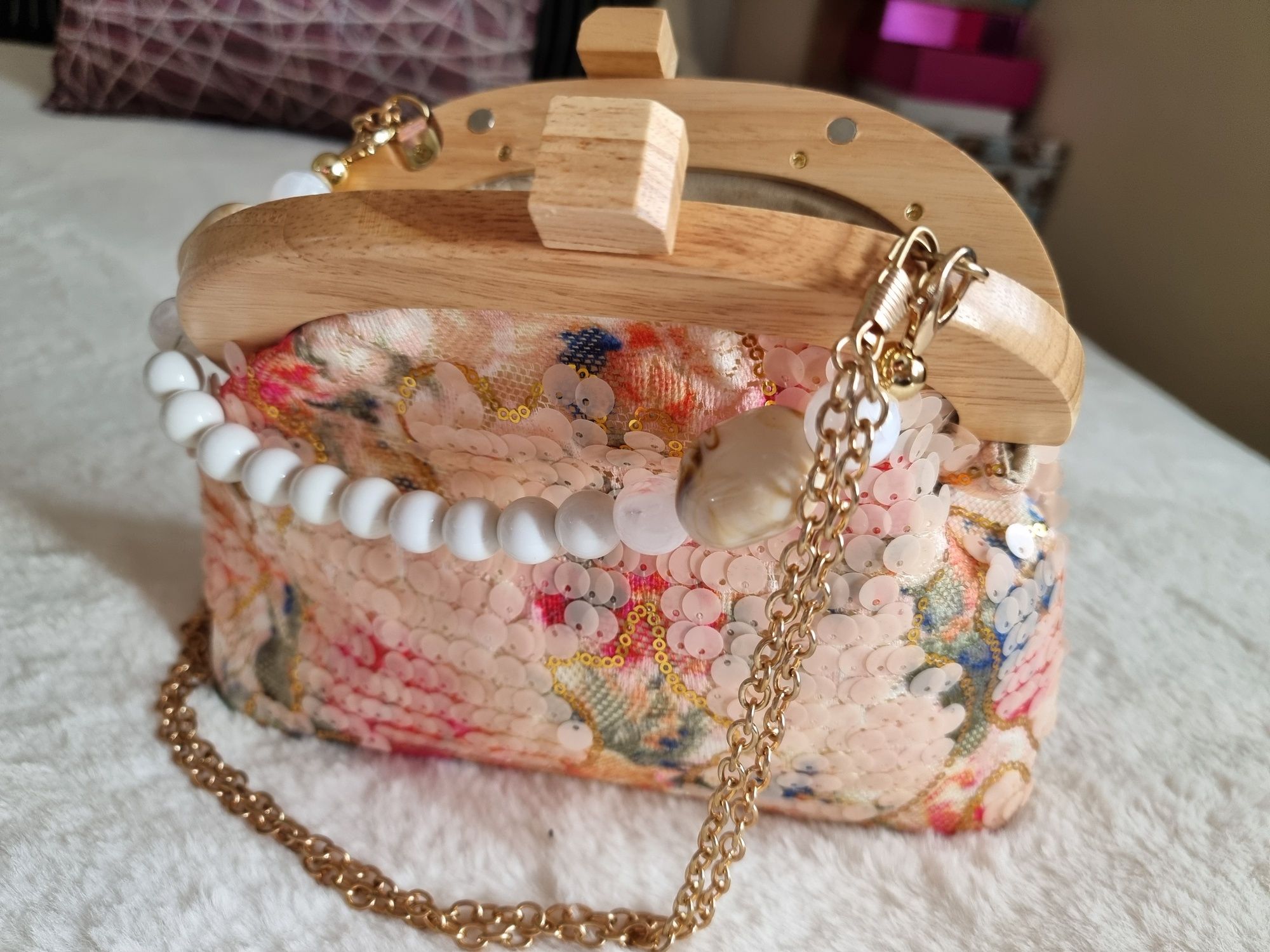 Clutch de lantejoulas