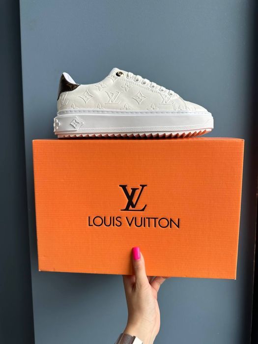 Кросівки Louis Vuitton Time Out Back/White 2 Кольори 36-40