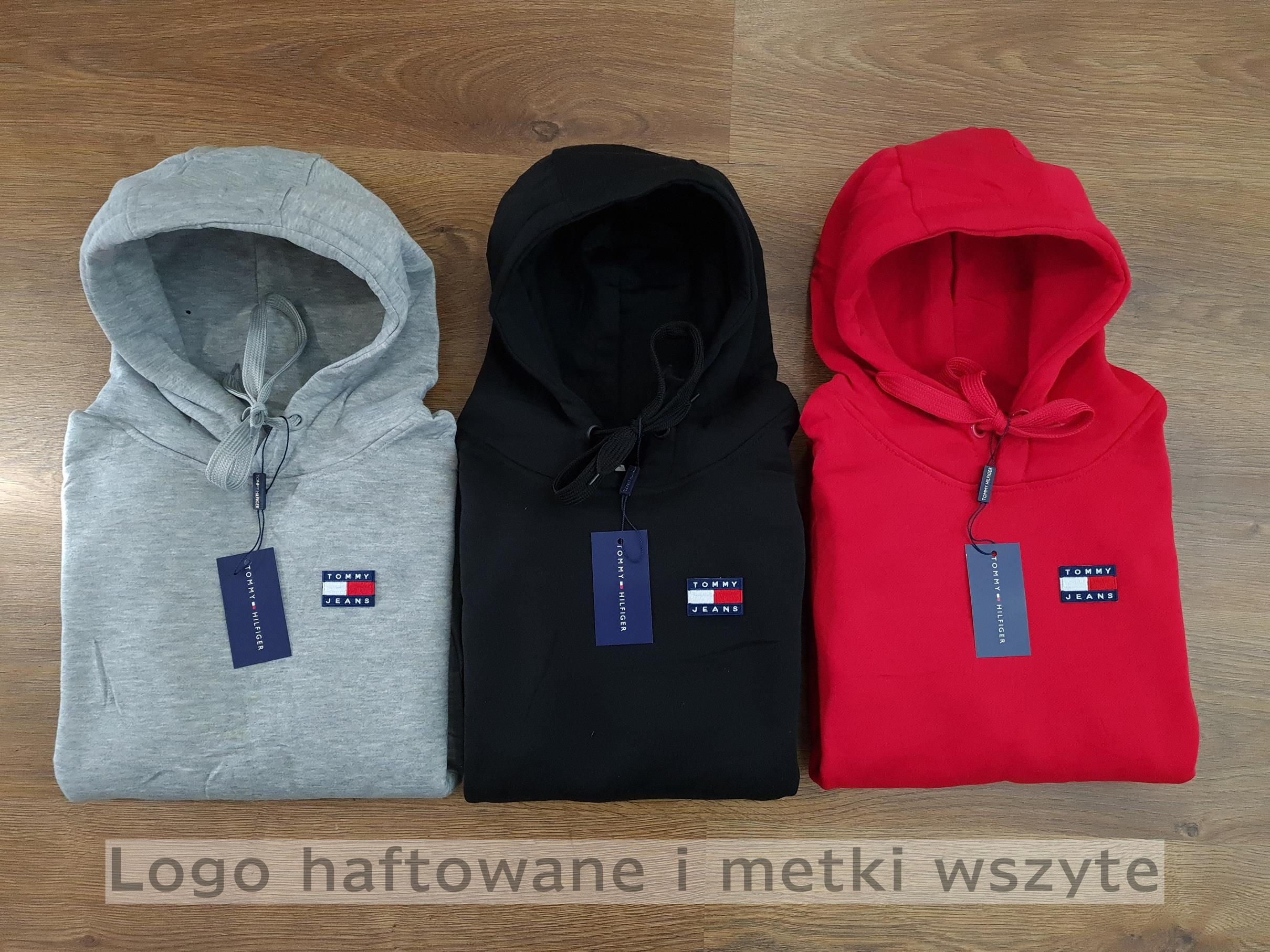 Bluza męska z kapturem Tommy Hilfiger SUPER jakość S-XXL