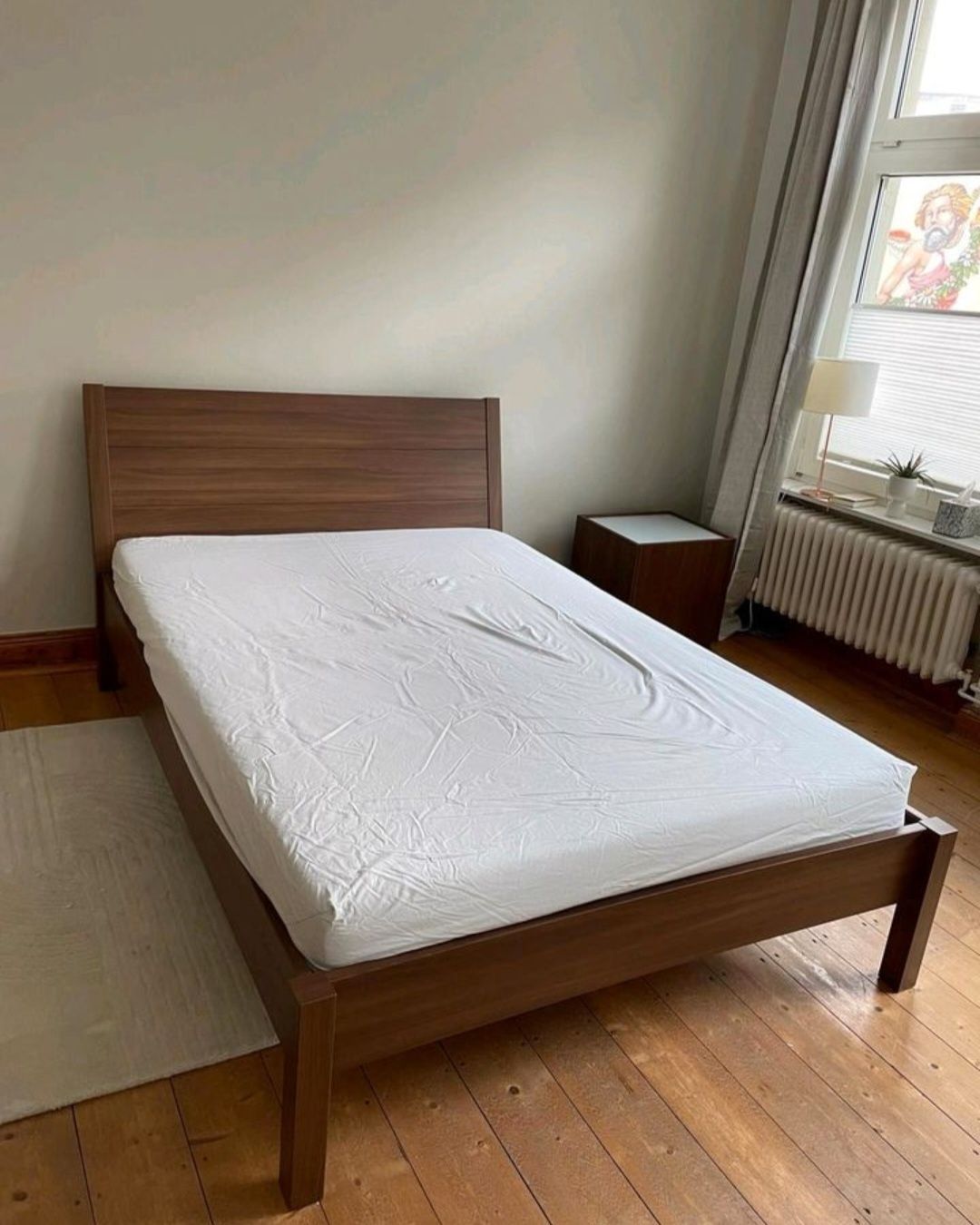 Łóżko z Ikea Nyvoll 180x200, stelaż, materac GRATIS, dostawa