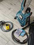 Gitara elektryczna z akcesoriami
