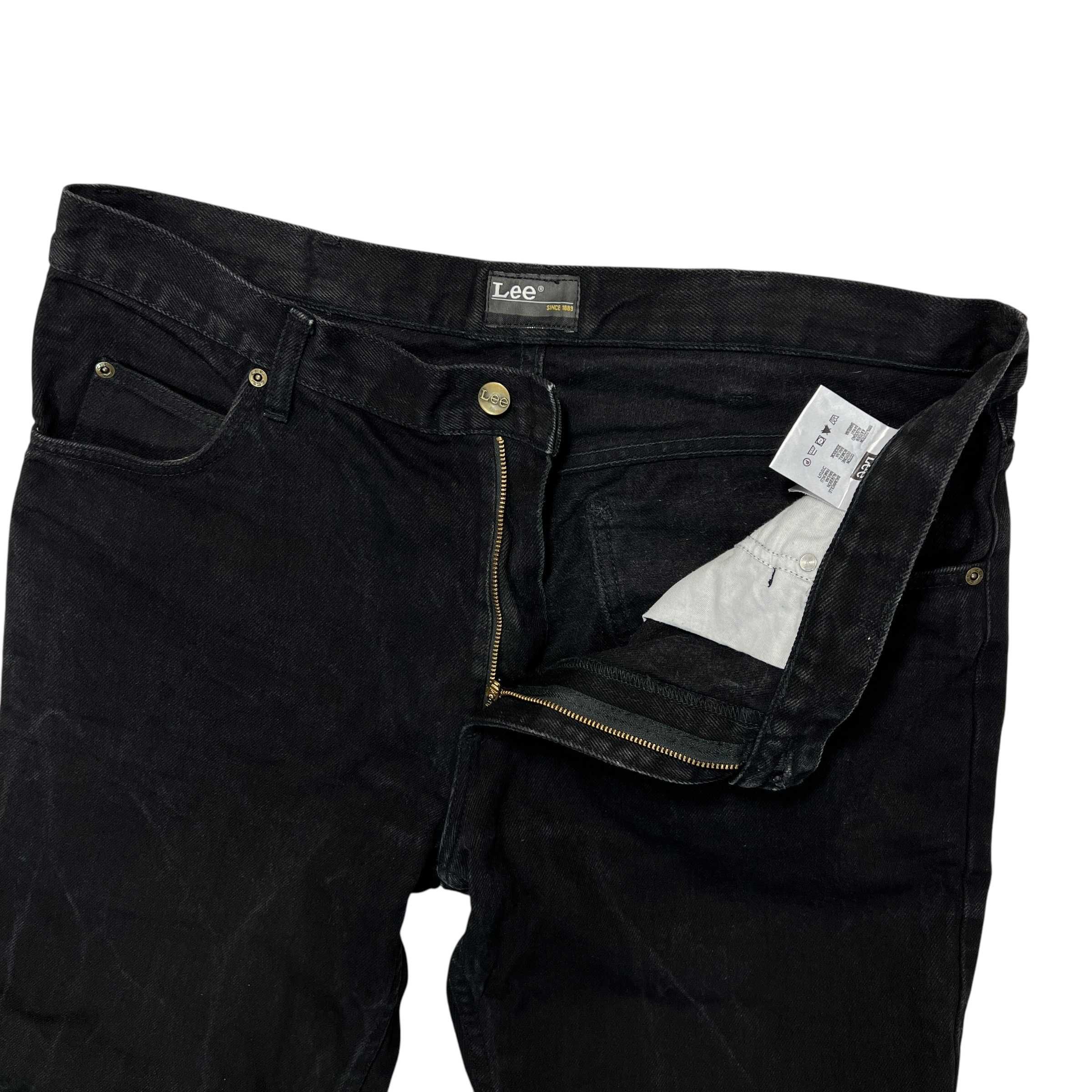 Lee Brooklyn jeansy męskie czarne W38 L32 spodnie jeansowe 38/32