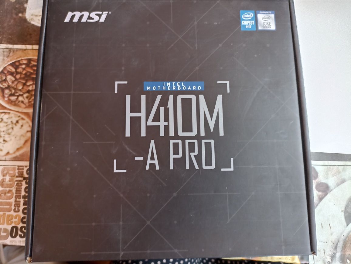 Материнская плата MSI  H410M-A PRO