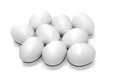 Jajo podkładowe dla kur jajko kaczka sztuczne pełne