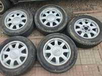 Felgi aluminiowe 5x112 15" audi 100/a6 c4