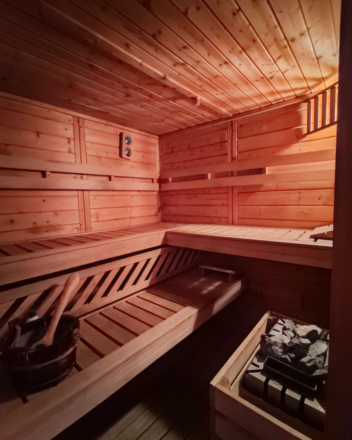 Domek całoroczny sauna, jacuzzi, ognisko.
