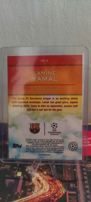 Lamine Yamal RC Destiny DE-2 Topps Superstars FC

Barcelona Rookie