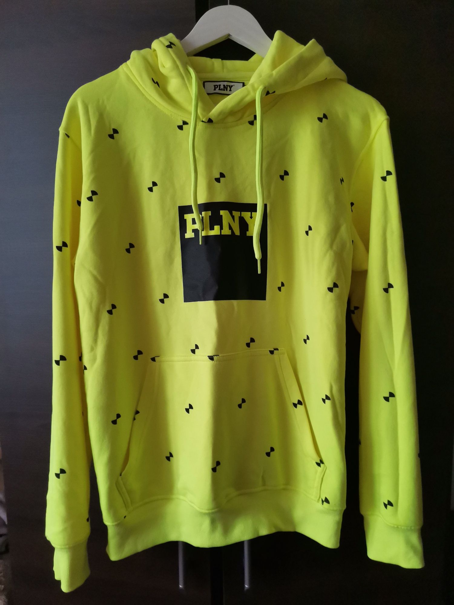 Unikat! Bluza z kapturem PLNY test hoodie frozen yellow, Doda